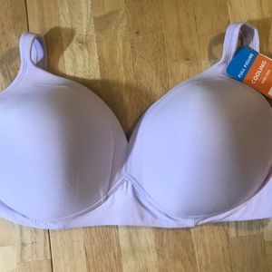 NWT Light Lavender Color Wire-Free Bra